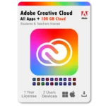 Adobe Creative Cloud 1 Year Subscription